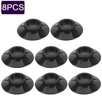 Anti Vibration Feet Pads Rubber Mat Slipstop Silent Dampers Stand Universal Washing Machine Refrigerator Furniture Foot Pad Mat black