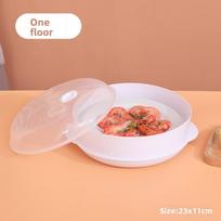Special Utensils for Microwave Oven Steamer. Heating Containers. Plastic Containers for Steamed Buns and Cooking Rice. Steam Boxes. Second floor pink