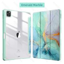For iPad Case for iPad Air 11 13 M4 M3 M2 A16 Pro 11 13 12.9 7/8/9th Air 4/5/6th 10.9 10th Gen Transparent mini 6 7 cover iPad 5th 6th 9.7in blue