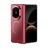 For Huawei Mate X7/X6/X5/X3 Case Premium Plated Central Axis Hinge Protection Magnetic Wireless Charging Back Cover Shell Choose your model&Huawei Mate X6 black