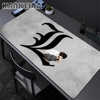 Black Mousepad Tide Large Thickened Death Note Mouse Pad Oversized Gaming Keyboard Notebook Rubber Table Mat for Computer Table 30cmx60cm black