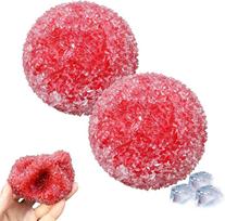 Crunchy Squishy Stress Ball Waxberry Moldable Stress Ballsice Skin Fidget Sensory Toys Satisfying Squishy Relaxing Fidget red