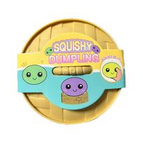Giant Dumpling Squishies, Jumbo Dumpling Squishy Toy With Steamer, Anxiety Relief Squeeze Toy For Decompression And Sensory Play