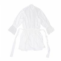 Knee Dress Men Sleep Princess Nightdress Sexy Man Bride Pleated Full Sleeve Halloween Crossdresser Sissy Lace Mesh Zip Dresses One Size balta
