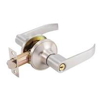 1Set New Three-Pole Spherical Knob Lock Entry Sliding 25-45mm Door Handle Lock Aluminum Alloy with 3 Keys Keyed Locks