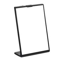 Acrylic Panel Wine Catalog Menu Display Stand A4 A5 A6 Desktop Ornament Table Card Sign Holder Transparent Photo Display Frame A4 juoda