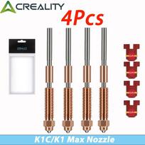 Creality K1/K1C/K1 Max/K1 SE Unicorn Quick-Swap Nozzle Kit Swift Installation High-Flow Printing Upgraded Material 0.4mm