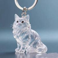 Handmade Cat Hair Storage Box Transparent Dog Fur Storage Pendant  Small Ornaments Style 3