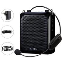 SHIDU 25W Nešiojamas belaidis balso stiprintuvas mokytojui 4000mAh baterija Bluetooth garsiakalbis su mikrofonu Eko AUX Įrašymas S28 S516