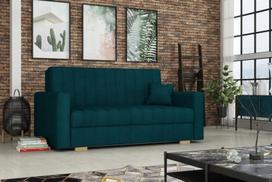 Sofa-lova Iva 3 Zanzibar, 153x100x85 cm, žalia