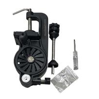Fishing Line Spooler Portable Table Clamp Fishing Line Winder Adjustable Fishing black