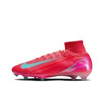 Nike Zoom Mercurial Superfly 10 Elite FG Mad Energy Pack Unisex sportbačiai Raudona Ember-Glow Aurora-Green FQ1454-800 44
