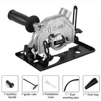 45° Adjustable Angle Grinder Bracket Dust Free Heavy Duty Angle Grinder Converter Circular Saw Bracket Woodworking Table Tool