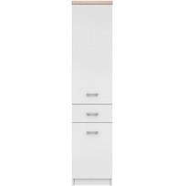Pastatoma lentyna Top Mix 2D1S, 40x33x183 cm, balta/ruda