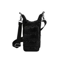 Water Bottle Sling Bag Sleeve Holder Carrier, Insulated Crossbody Water Bottle Case Cover with Strap and Pockets for Men/Women juoda