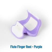 Fleitos nykščio ir pirštų atrama - Apsaugo nuo slydimo violetinė