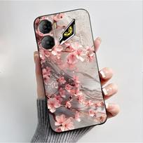 ZTE Nubia Neo 3 5G dėklas Z2464N Atsparus smūgiams TPU Silikoninis galinis dangtelis Nubia Neo3 minkštam telefono dėklui Drugelių Gėlės Fundas ZTE Z2464N
