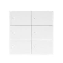 Zemismart Zigbee 4 gang Switch Scene Switches 6 Gangs Interruptor Neutral Required Work with Tuya Hub Alexa Google Home Voice White 6 Gangs white