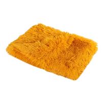 Shaggy Microfiber Bathroom Rug Plush Absorbent Soft Mat Non Slip Machine Washable Floor Carpet for Home Use geltona