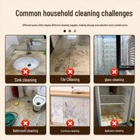 Multi-Effect Cleaner for Deep Cleaning, Heavy Grease Removal, Descaling & More – Multi-Functional Cleaning Agent In Stock Household Multi-Effect Cleaner [5kg Pack] gray