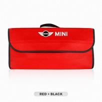 MINI Automobilio Bagažinės Organizatoriaus Dėžė Didelės Talpos Sulankstomas Sandėliavimo Maišelis MINI Cooper R56 F56 R50 JCW Cabrio Aceman Countryman Clubman btrme66