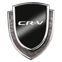 Metalinis automobilio skydo emblema Automobilio šoninio sparno kėbulo bagažinės ženklelis Lipdukas Honda CRV CR-V 2018 2015 2016 2017 2019 2020 juoda