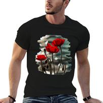Lest We Forget T-Shirt man t shirt graphic cotton t shirts high quality t shirts for man pack c XXXL black