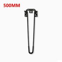 1/4Pcs 32/43/50Cm Clamp On Wrought Iron Table Legs Folding Table Legs Rust Proof Sturdy And Durable Screws Included 510mm