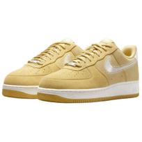 Nike Air Force 1 Low '07 LV8 Buff Gold Sail Embroidered Swoosh HJ4465-700 46 beige