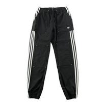 Second life - Men's Black Relaxed Tapered Fit Trousers - Excellent condition S juoda
