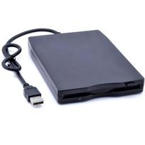 Portable External 3.5  USB 1.44MB FDD Floppy Disk Drive Plug and Play for PC Windows gray