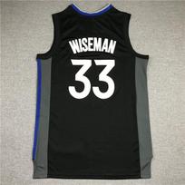 Embroidered Golden State Warriors 33 James Wiseman Basketball Jersey Men Women Adult Fall Winter Sportswear Small