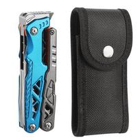Multifunction Folding Pliers Portable EDC Multi Tool Outdoor Camping Repair Utility Tool with Screwdriver for Car Use 834Blue blue