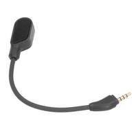 Replacement Game Mic for Cloud III Gaming Headset Noise Cancelling 3.5mm Detachable Microphone Boom gray