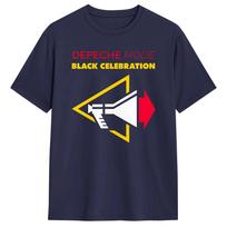 Depeche Mode Black Celebration T Shirt Beach Unisexs  Cotton O Neck Plus Size XL Clothing ShortSleeve Streetwear Tops 4XL yellow