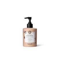 Hair Mask - MARIA NILA - Color Refresh Beige Brown - Semi-Permanent - Vegan - Moisturizing &; UV protection smėlis