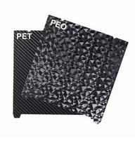 Carbon Build Plate Sheet For Ender 3 V3 SE 235 3D Build Plate Texture Spring Steel Creality K1/ K1C/K1 Max Ender3 V3-KE/S1 Pro 235x235mm
