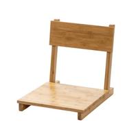 floor Tatami Chair Bamboo Space-Saving Seat for Reading Corner, Tea natūrali