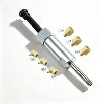 8mm Nozzle Pipe Grease Unclogging Tool Oil Passage Unclogging Tool  Machinery Maintenance C gray