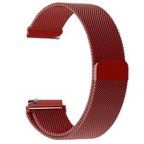 Milanietiškas kilpos dirželis Amazfit helio dirželiui išmaniojo laikrodžio priedai Metalinė magnetinė apyrankė correa Amazfit Helio 22 mm laikrodžio dirželiai 22mm watch straps brown