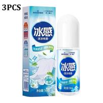 50ML Cooling Body Spray Summer Refreshing Non Greasy Heat Relief Freezing Mist for Outdoor Beach Park Picnic Hiking Running