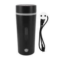 Kelioninis elektrinis virdulys 300W 350ml Nerūdijančio plieno Automatinis izoliavimas Nešiojamas Mini Karšto vandens juoda