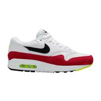 Nike Air Max 1 Baltas Juodas Volt Rush Rožinis 41 white