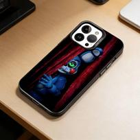 FNAF 5 Nights at Freddy's  Phone Case For iPhone 17,16,15,14,13,12,11 Plus,Pro Max,XS,Colored Silver Plated Inside Cover iPhone17air brown