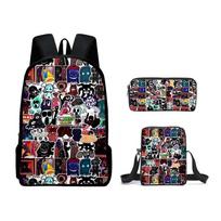 Roblox Doors Childrens Backpack And Pencil Bag With Wearresistant Oxford Fabric For School Days A
