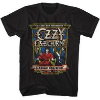 Ozzy Osbourne No Rest For The Wicked Dec 5th 1988 Men's T Shirt Metal Band Merch 3XL brown
