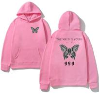 Juice WRLD Hoodies Vyrams Moterims Su Gobtuvu Megztiniai Mados Hip Hop Laisvalaikio Megztiniai Ruduo Berniukams Mergaitėms Juodas Streetwear Juicewrld L pink