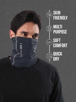Freecultr Unisex Bamboo Bandana, Anti Microbial Super Soft & Comfort Fit, Breathable Multipurpose Headband, Face Mask for Dust Protection and Sun black