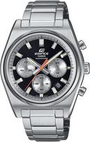 Casio Edifice Chronograph Watch EFB-730D-1AV Men's Black Sapphire Glass Stainless Steel Overseas Model black