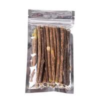 20Pcs 4-6mm Catnip Chew Sticks, Natural Woodruff Cat Toys - for Teeth Cleaning & Kitten Entertainment Actinidia Silvervine 20pcs a bag
